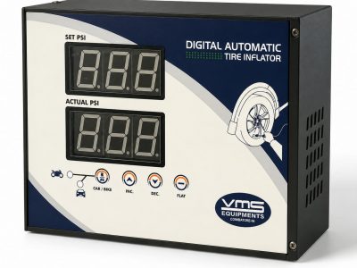 Tyre inflator wall mount model